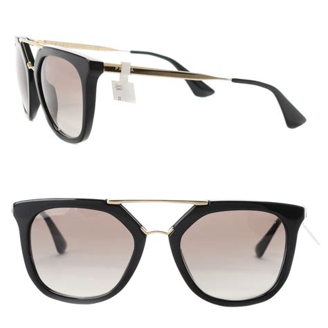 prada spr 13q|PRADA Catwalk Sunglasses SPR 13Q Black .